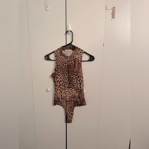 Cheetah Print Bodysuit
